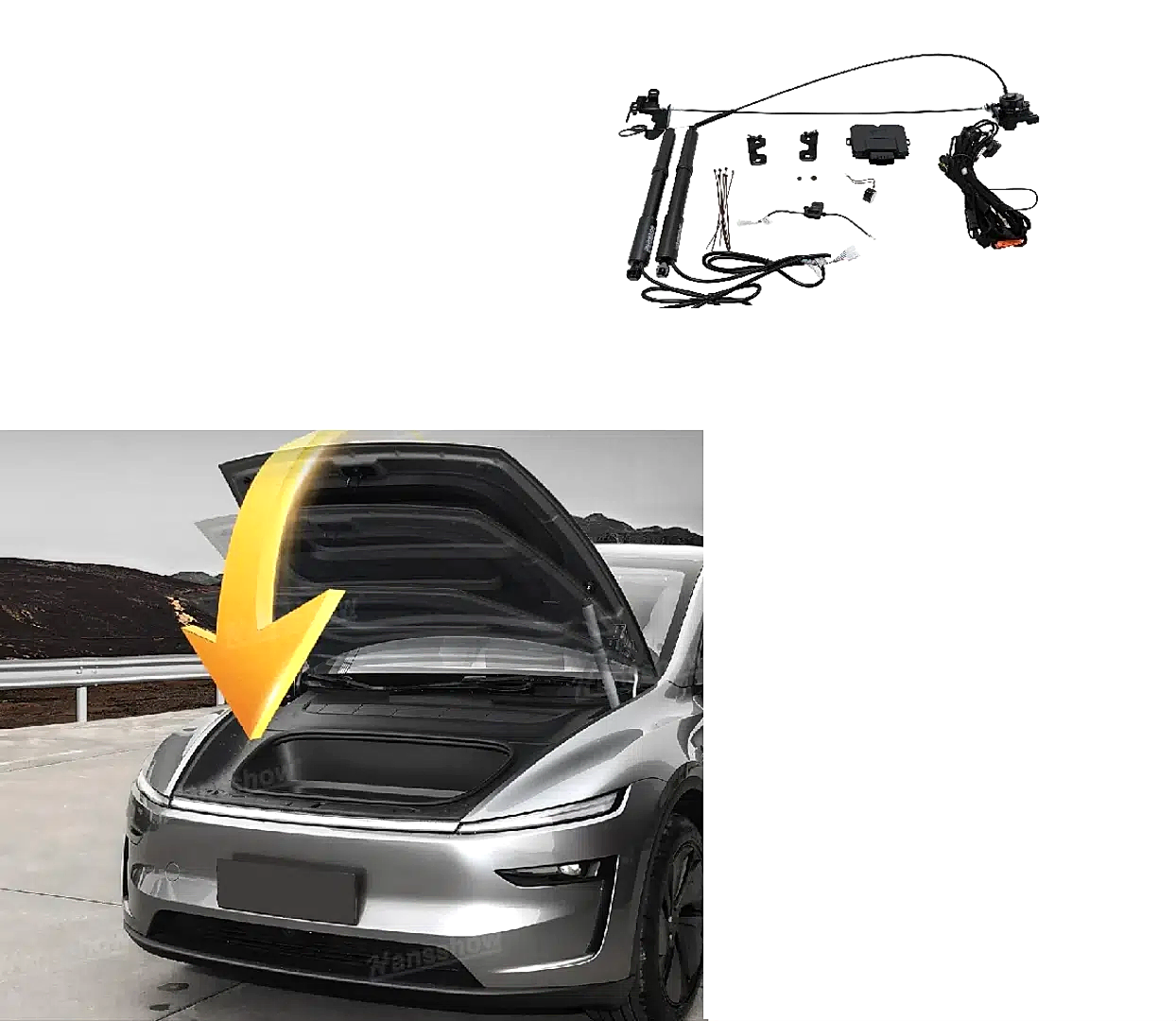 2025+ TESLA MODEL Y (YENI) JUNIPER IÇIN ELEKTRIKLI AÇILIR KAPUT