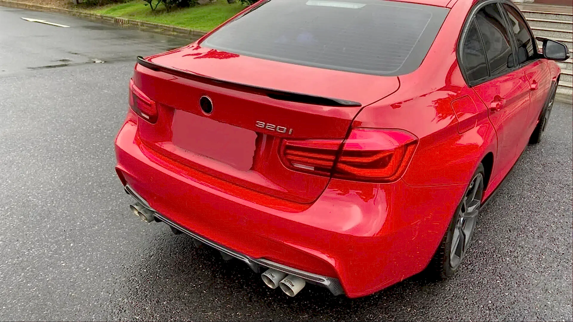 3 SERISI F30 2012-2018 IÇIN UYUMLU MT HYBRID SPOILER PIANO BLACK