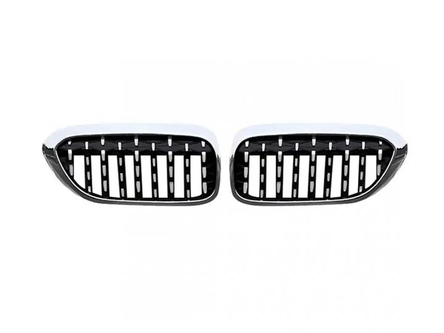 5 SERISI 2017-2020 G30 IÇIN UYUMLU DIAMOND BOBREK - KROM ÇERÇEVE