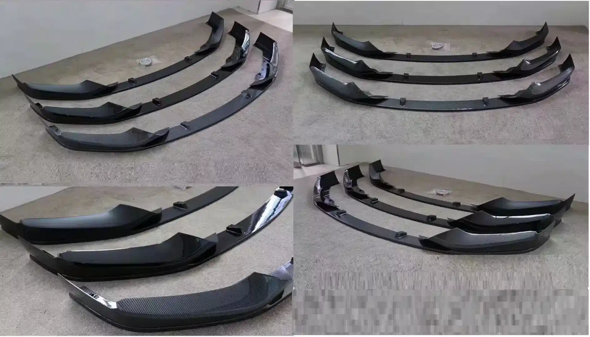 5 SERISI G30 IÇIN UYUMLU 2017-2020 ÖN LIP MP