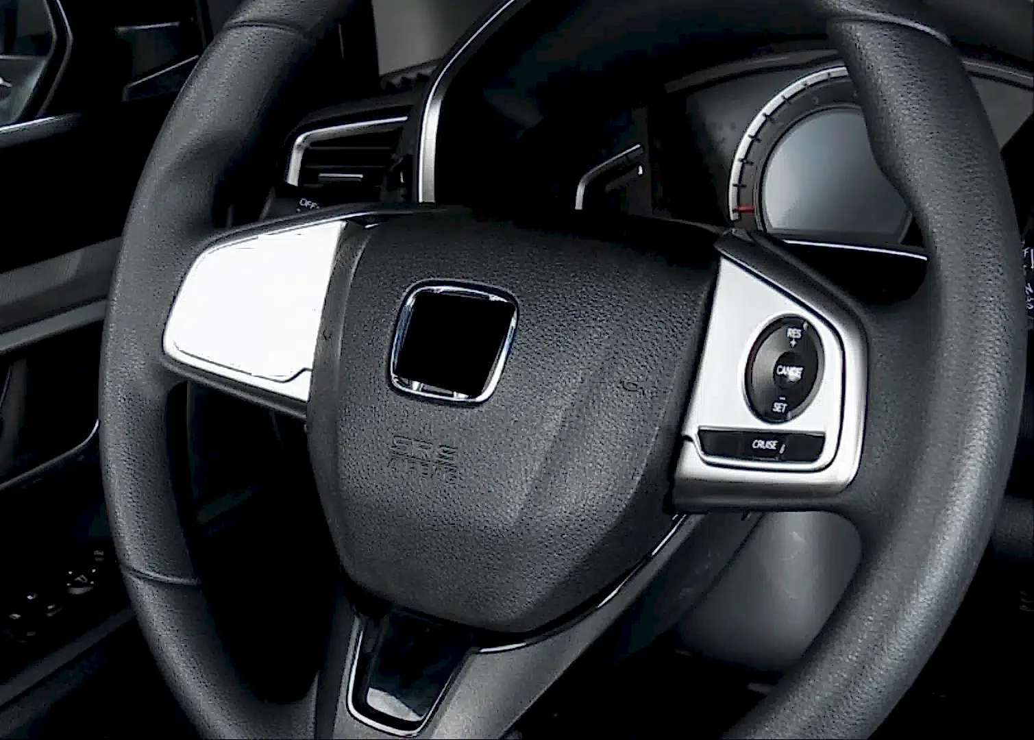 CIVIC FC5 2016-2020 IÇIN UYUMLU DIREKSIYON KAPLAMASI 2 PARÇA - SILVER