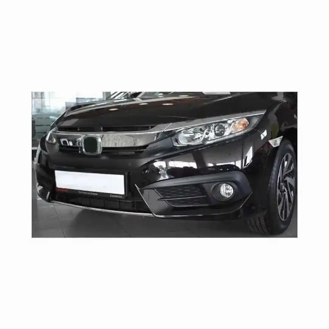 CIVIC FC5 2016-2020 IÇIN UYUMLU ÖN TAMPON ALT NIKELAJI TEKLI