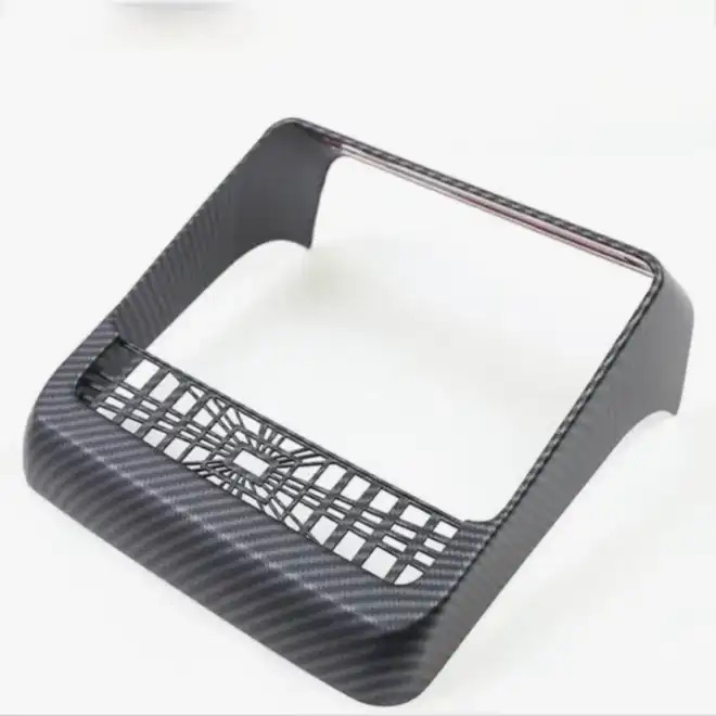 TESLA MODEL Y JUNİPER İÇİN UYUMLU ARKA EKRAN VE HAVALANDIRMA KORUMA KAPLAMASI KARBON DESEN