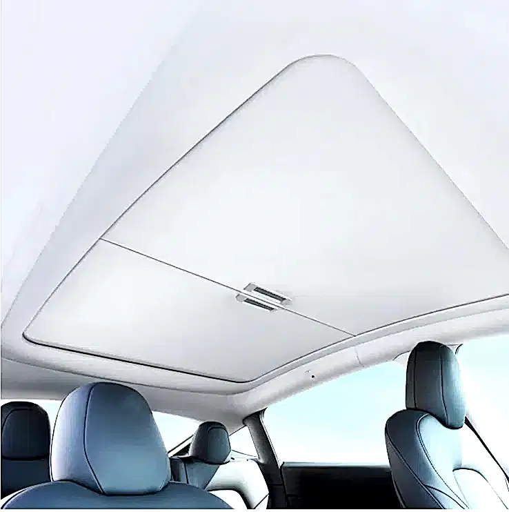 TESLA MODEL Y JUNİPER İÇİN UYUMLU ELEKTRİKSİZ MANUEL TAVAN PERDESİ