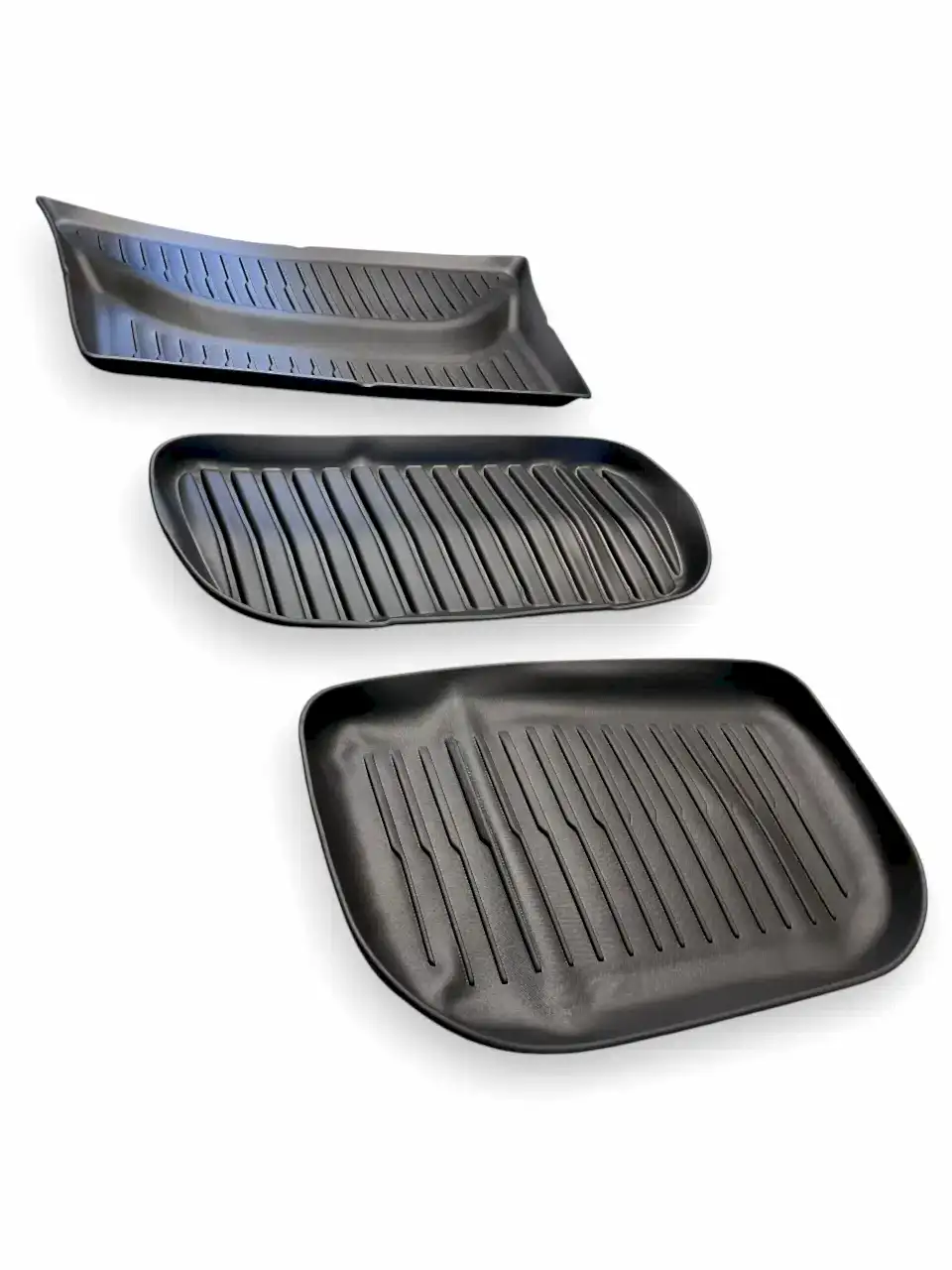 TESLA MODEL Y JUNİPER İÇİN UYUMLU ÖN VE ARKA BAGAJ İÇİ PASPAS TAKIMI 3 PARÇA